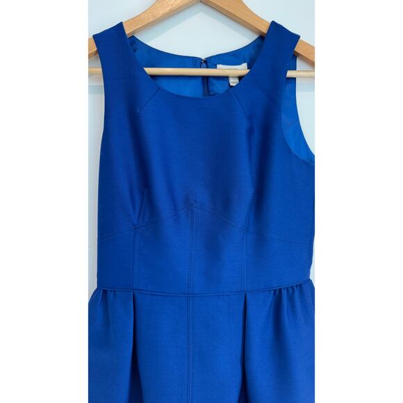J.Crew Sleeveless Tulip Dress Blue Size 0 NWT - Picture 7 of 10